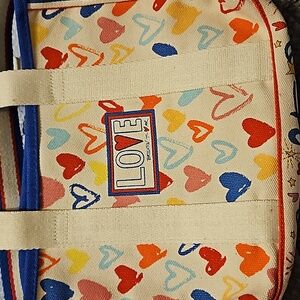 Brighton Red White and You mini tote